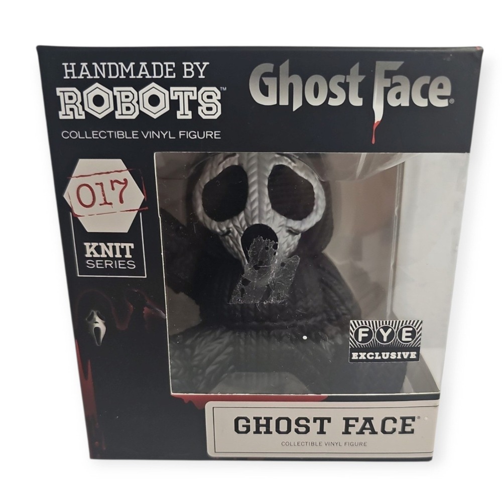 Handmade by Robots Vinyl: Ghost Face Knit Series Metallic FYE Exclusive #017